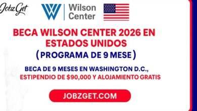 Beca Wilson Center 2026 en Estados Unidos (Totalmente Financiada)