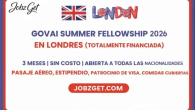 GovAI Summer Fellowship 2026 en Londres (Totalmente Financiada)