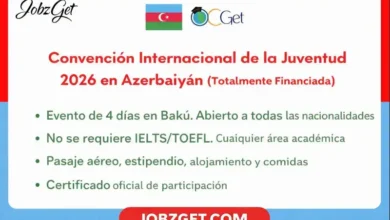 Convención Internacional de la Juventud 2026 en Azerbaiyán (Totalmente Financiada)