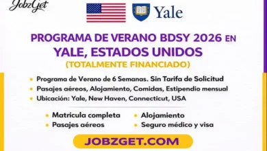 Programa de Verano BDSY 2026 en Yale, Estados Unidos (Totalmente Financiado)